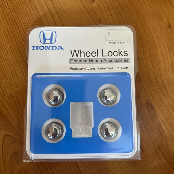 honda Car Audio, Video & GPS Nwt Honda Wheel Locks Honda Genuine